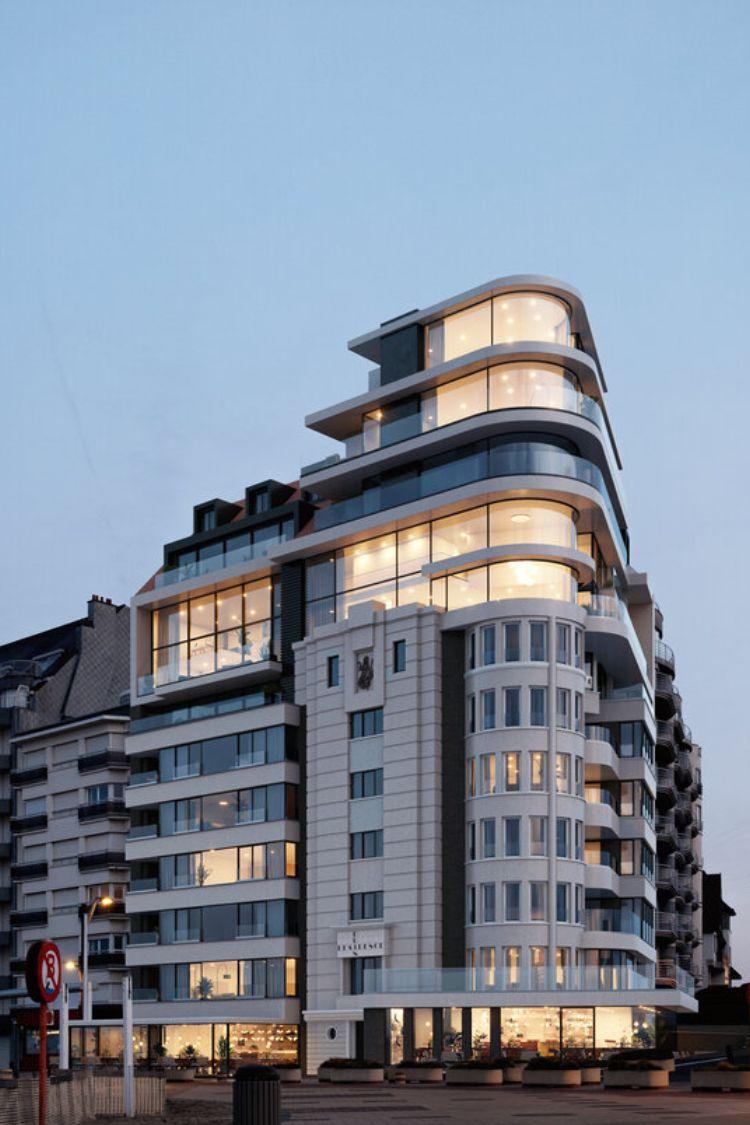 Appartementen ventilatiesystemen Duinenresidence Knokke